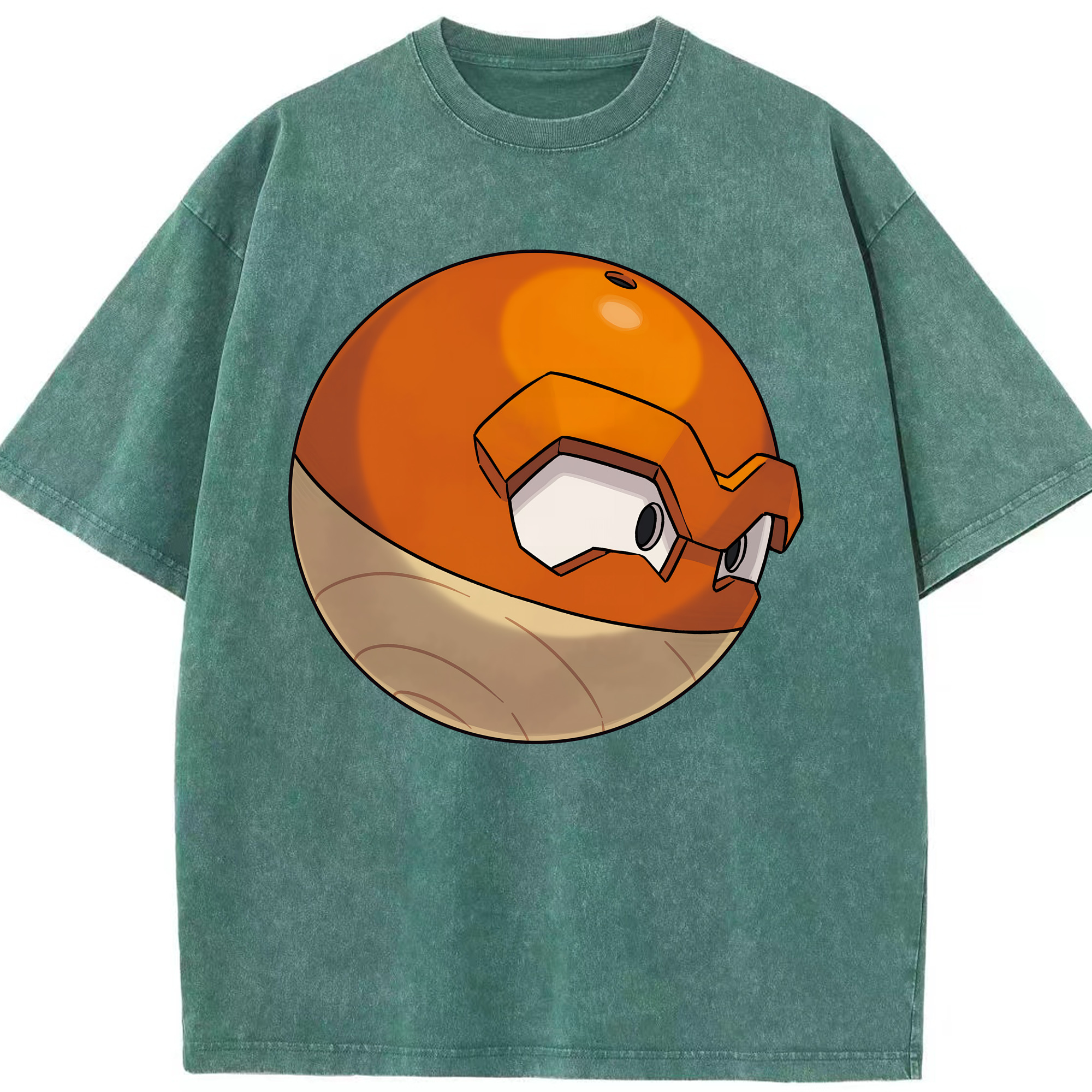 （画像用） ポケットモンスター Pokémon 綿100% ヴィンテージ風 半袖Tシャツ（フロントプリント）